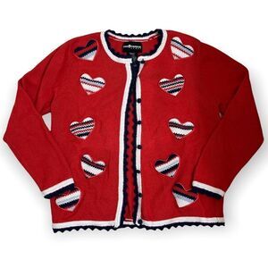 Heart Cardigan Small